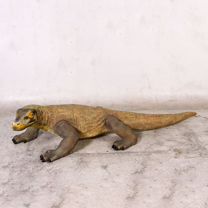 Komodo Dragon Life Size Statue A0894-120001-H