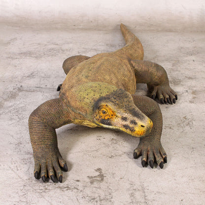 Komodo Dragon Life Size Statue A0894-120001-H