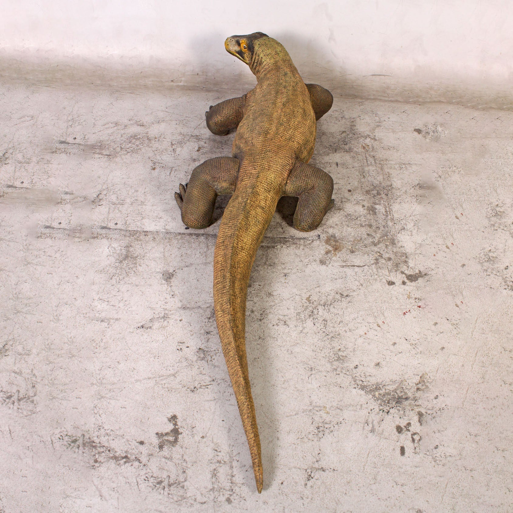 Komodo Dragon Life Size Statue A0894-120001-H