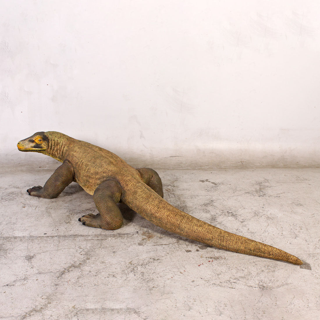 Komodo Dragon Life Size Statue A0894-120001-H