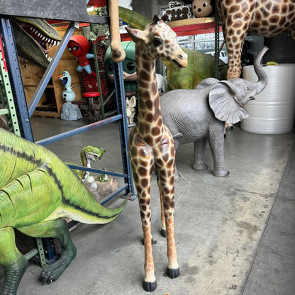 Baby Giraffe Statue