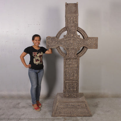 Muiredach Celtic High Cross Statue