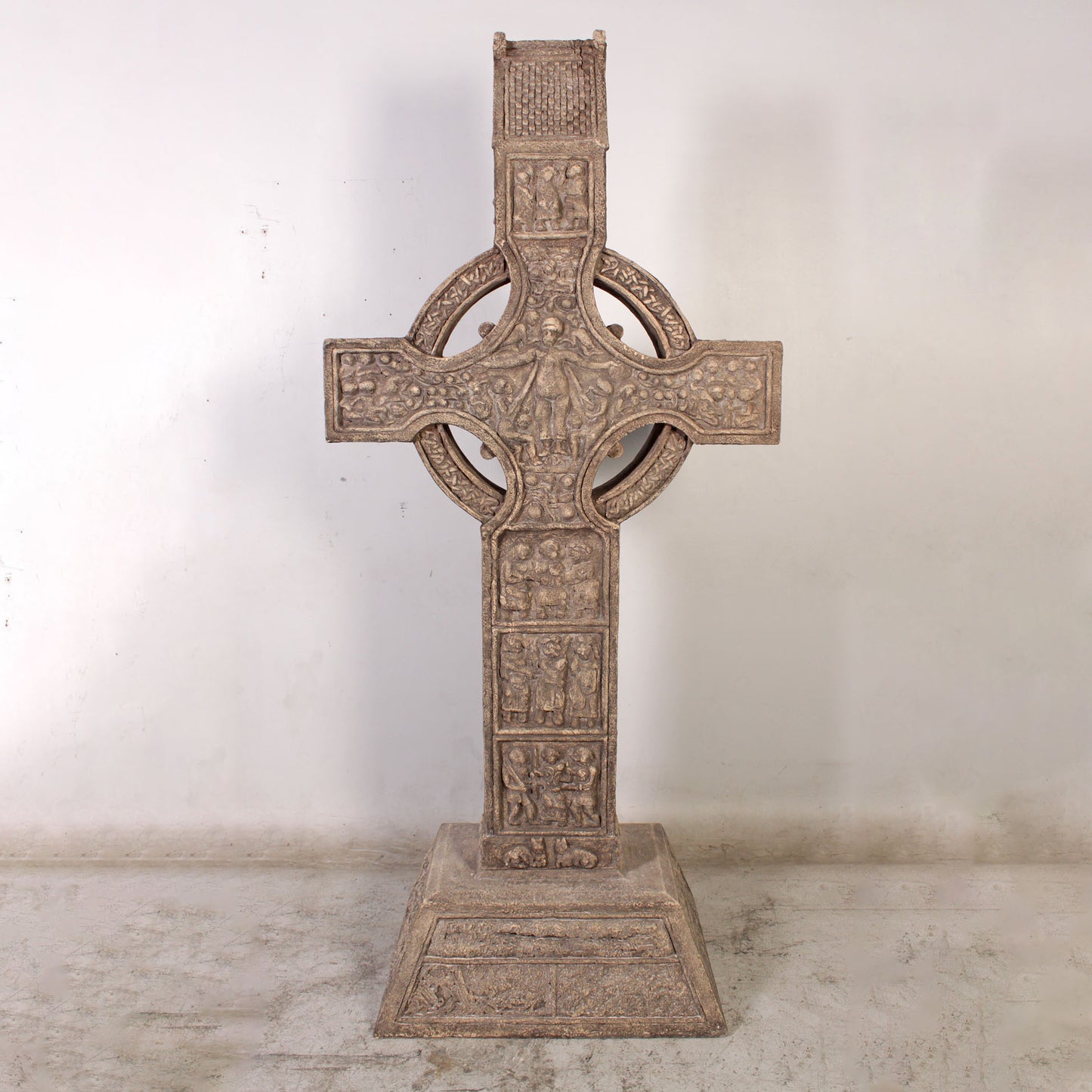 Muiredach Celtic High Cross Statue