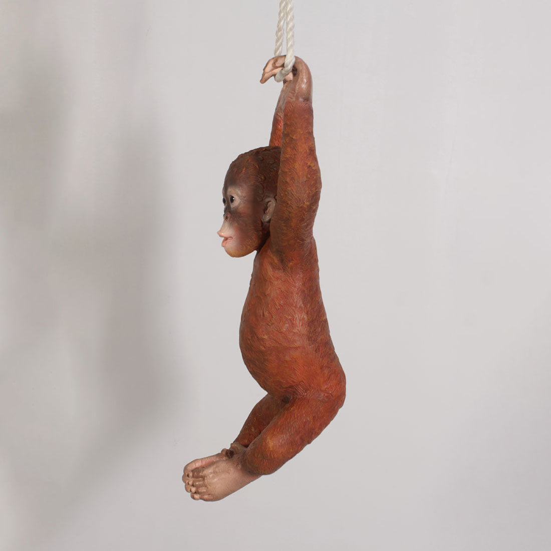 Hanging Baby Orangutan Monkey Statue A0893-120041-H