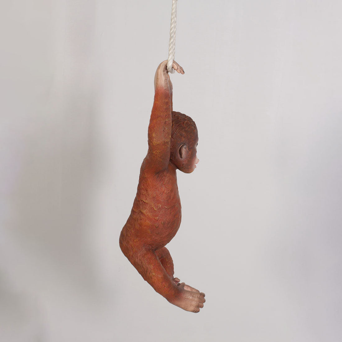 Hanging Baby Orangutan Monkey Statue A0893-120041-H