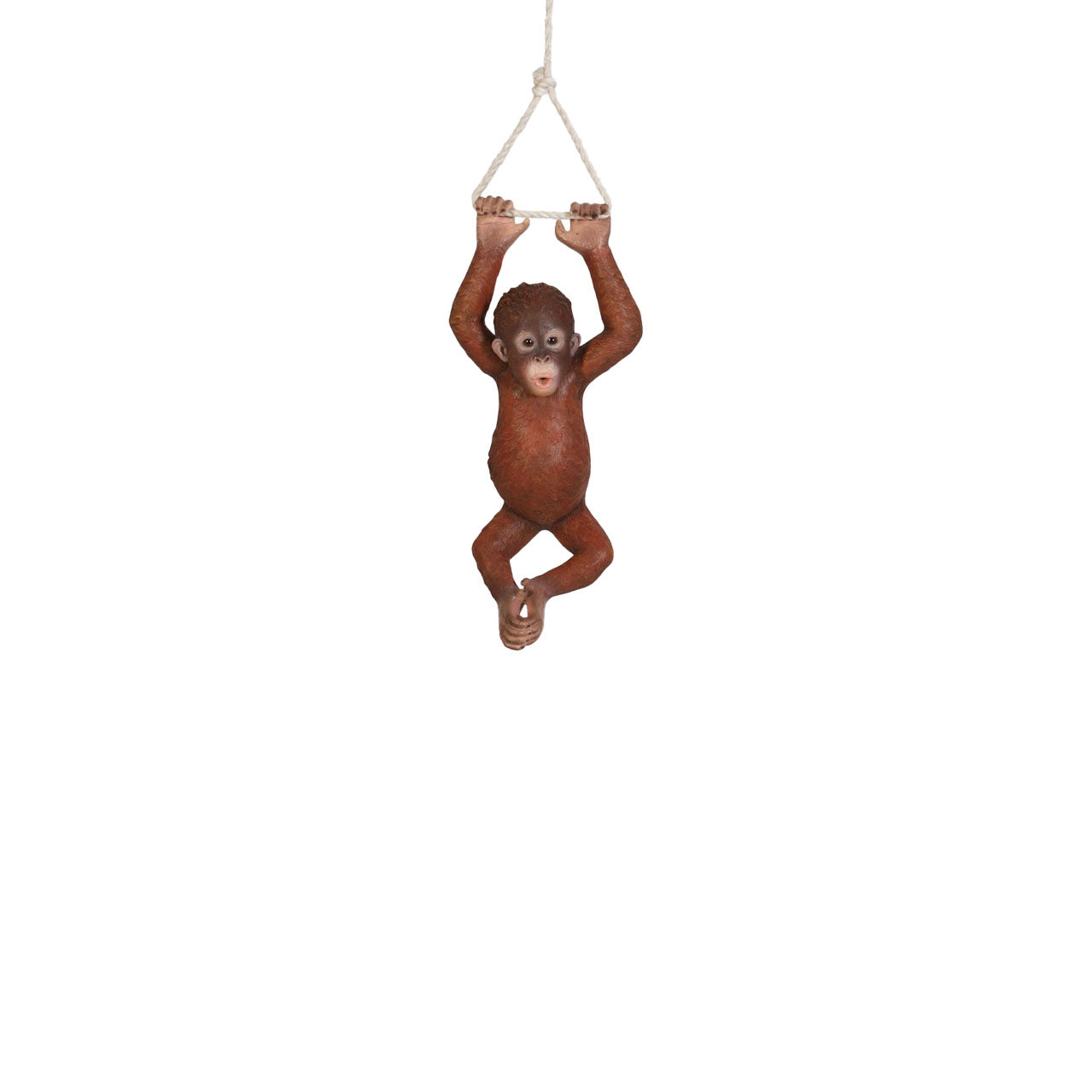 Hanging Baby Orangutan Monkey Statue A0893-120041-H