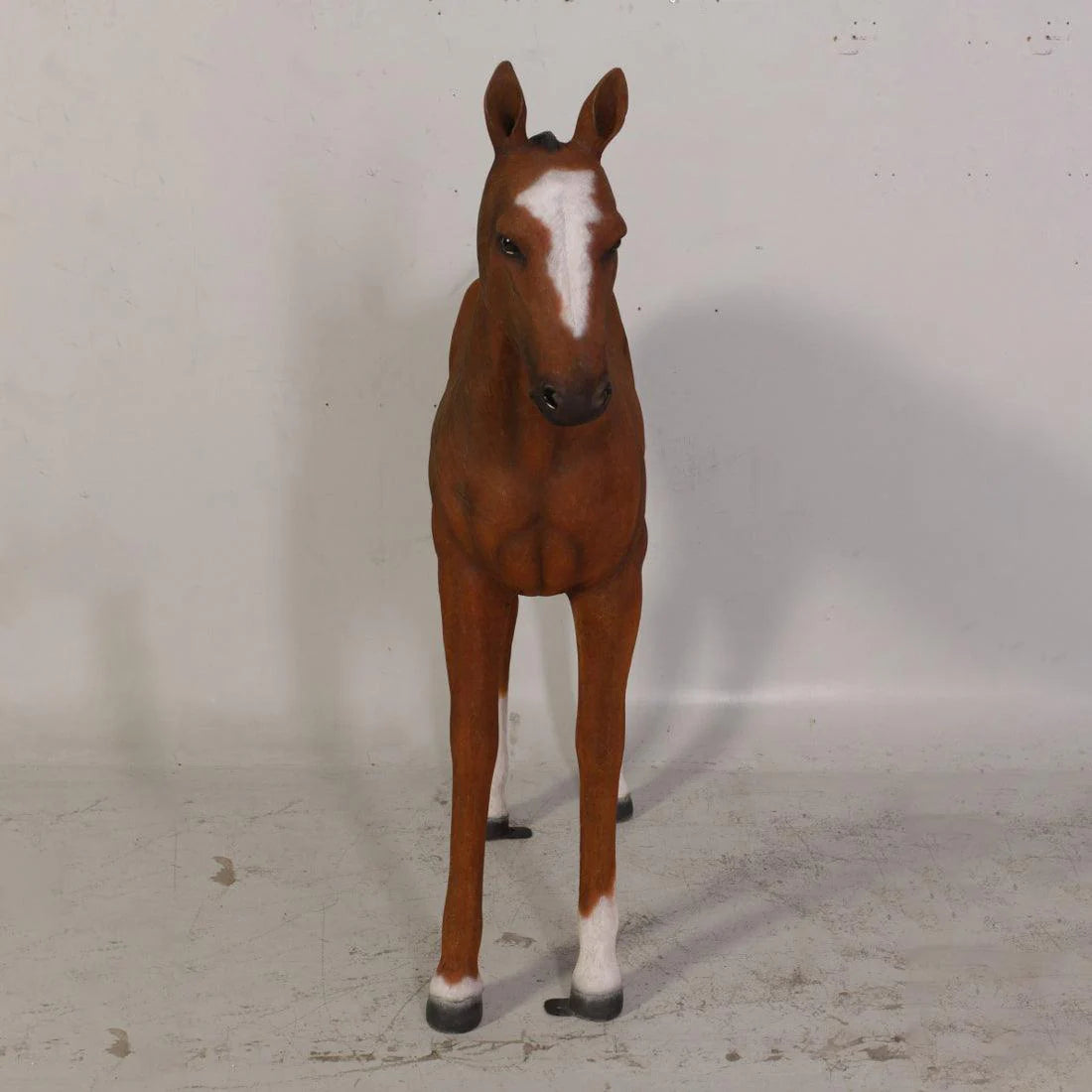 Pony Foal Horse Standing Statue