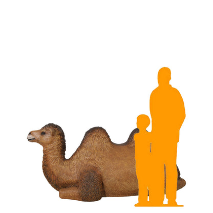 Laying Camel Life Size Statue