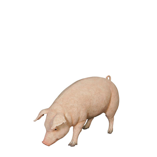 Fat Pig Standing Statue