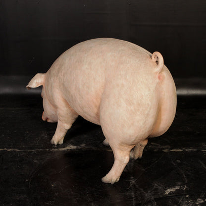 Fat Pig Standing Statue