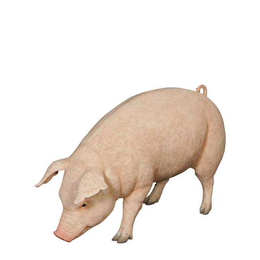 Fat Pig Standing Statue