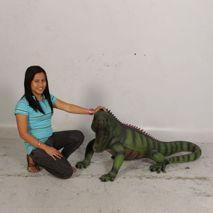 Iguana Life Size Statue A0897-120080-H