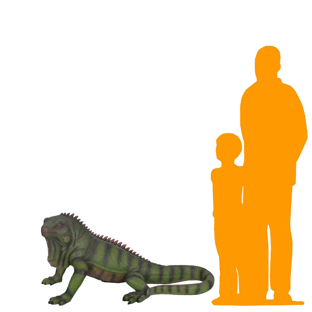 Iguana Life Size Statue A0897-120080-H