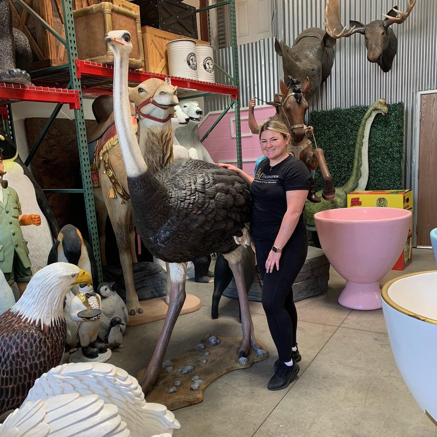 Ostrich Statue