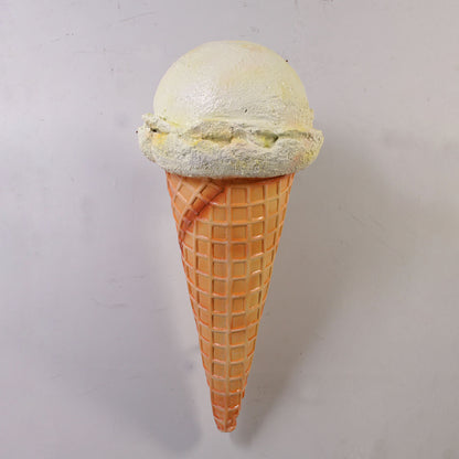 Hanging Vanilla One Scoop Ice Cream Statue