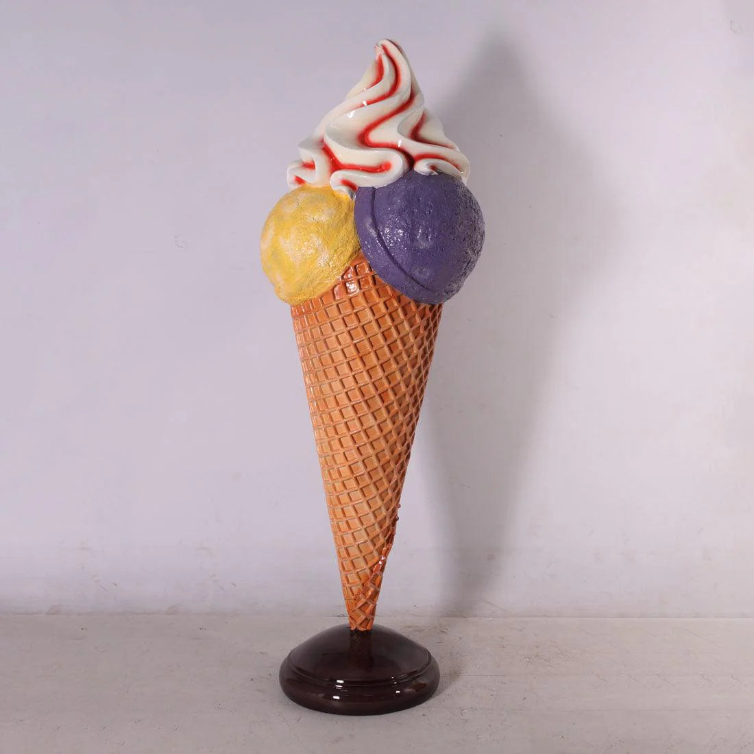 Large Three Scoop Ice Cream Statue
