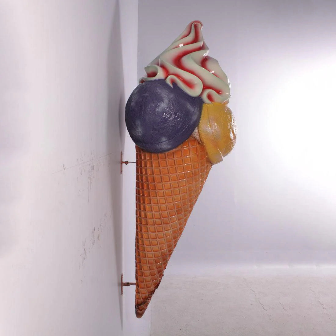Large Three Scoop Ice Cream Statue