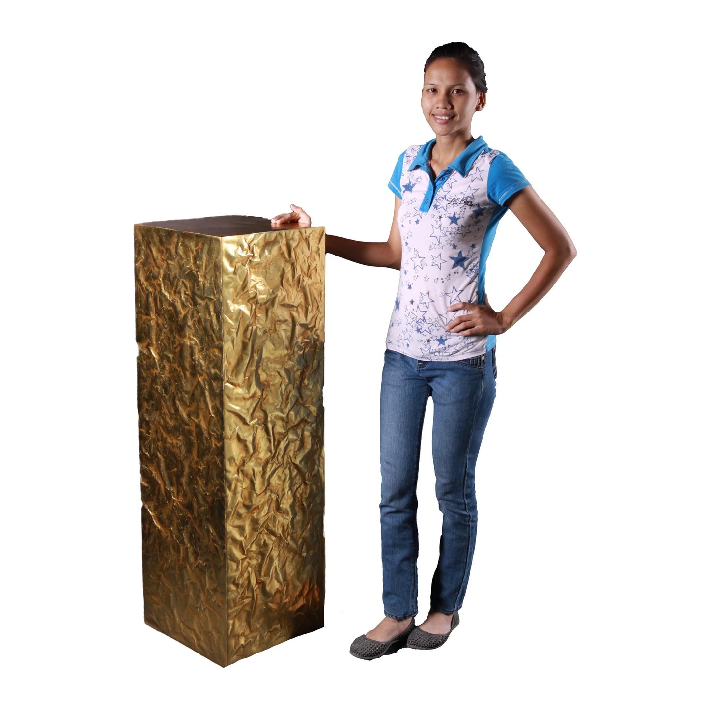 Large Crumpled Pedestal