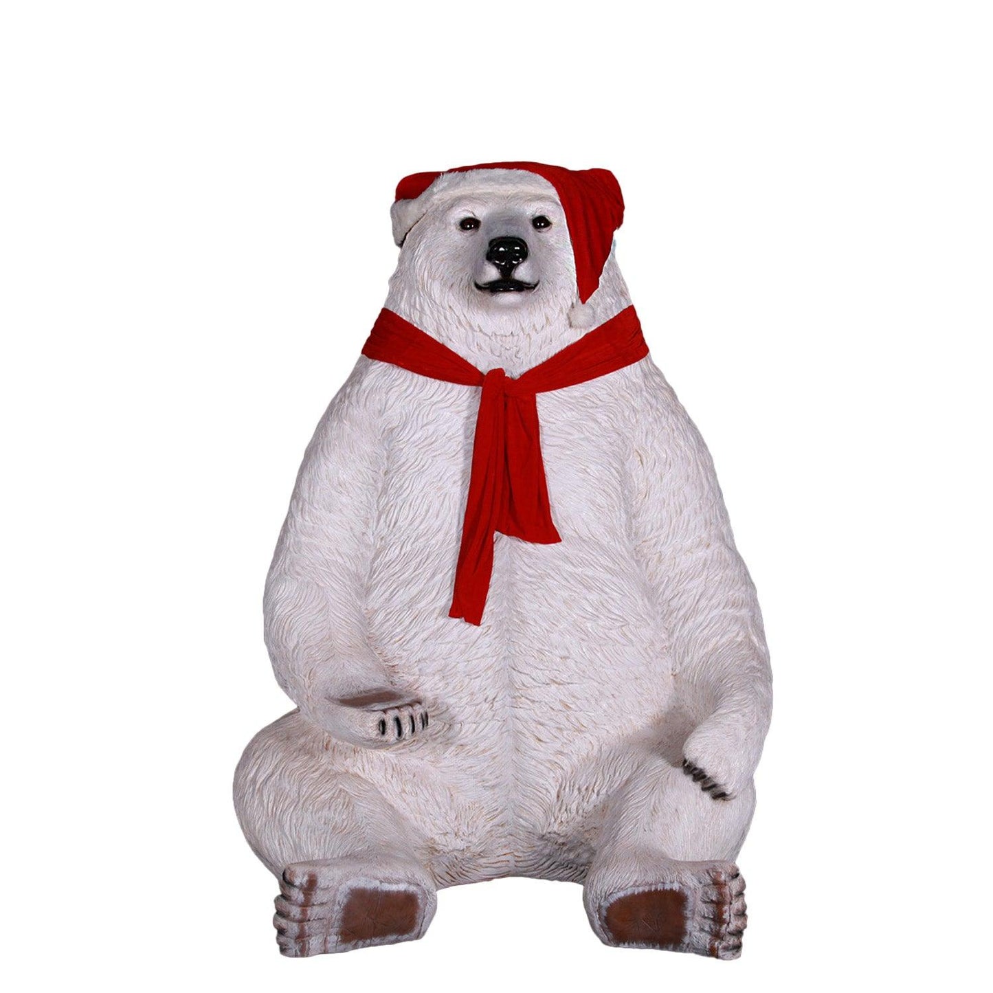 Jumbo Polar Bear Statue - LM Treasures Prop Rentals 