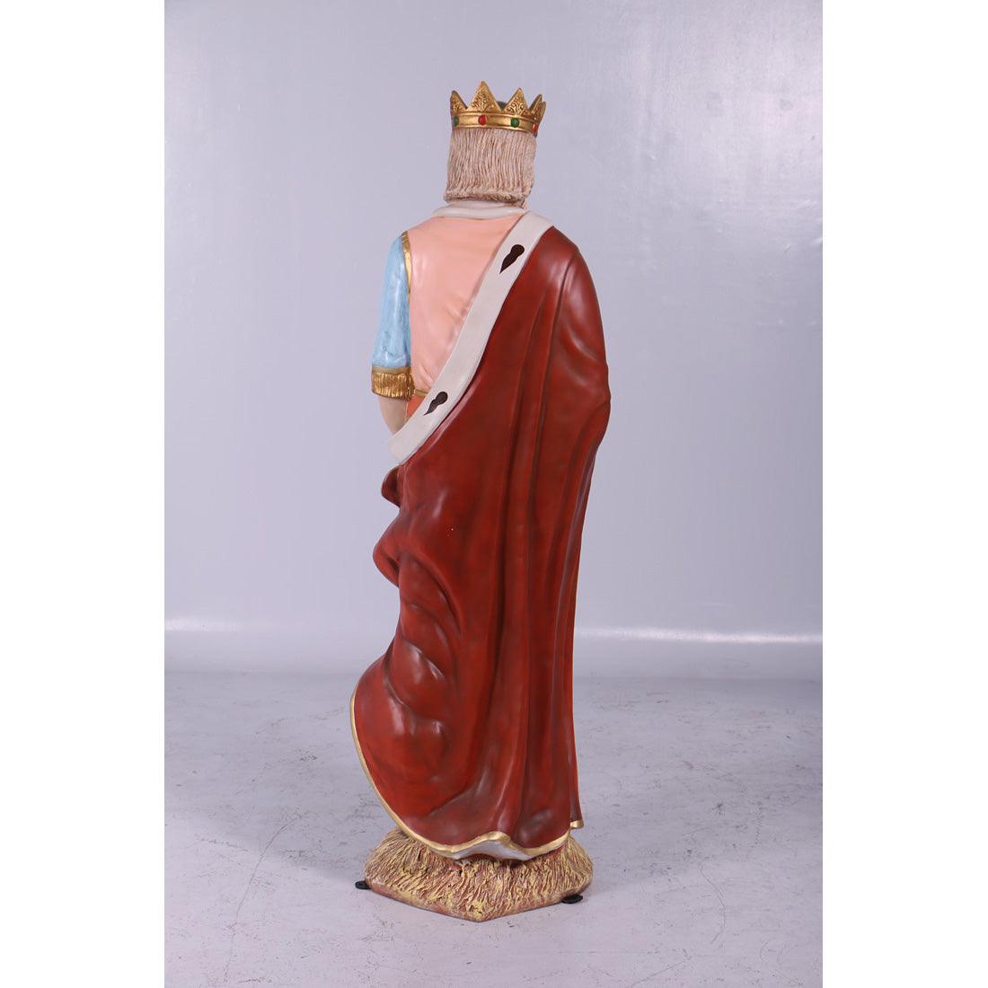 King Gaspar Nativity Christmas Statue - LM Treasures Prop Rentals 