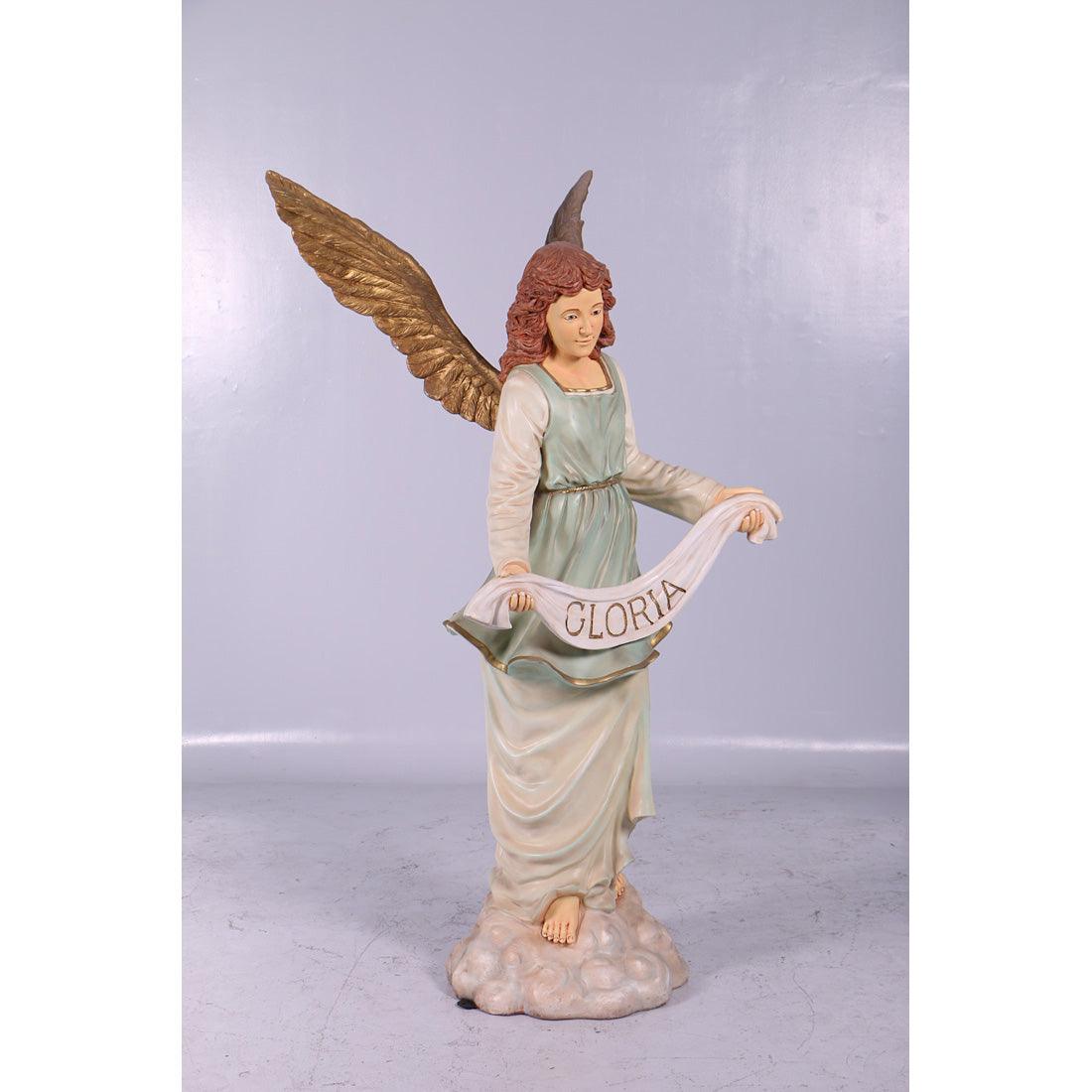 Christmas Angel Nativity Statue - LM Treasures Prop Rentals 
