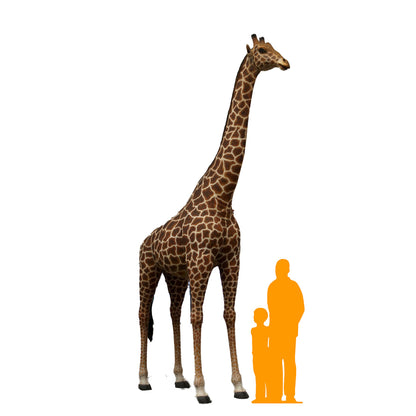 Life Size Giraffe Statue