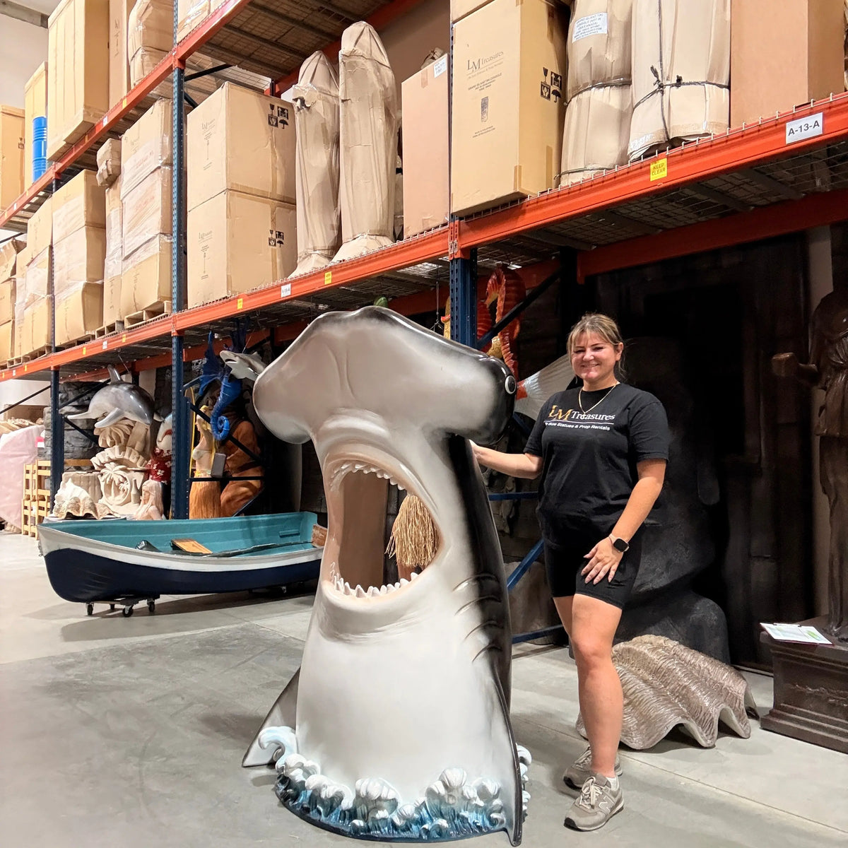Hammerhead Shark Photo Op A0382-140045-H