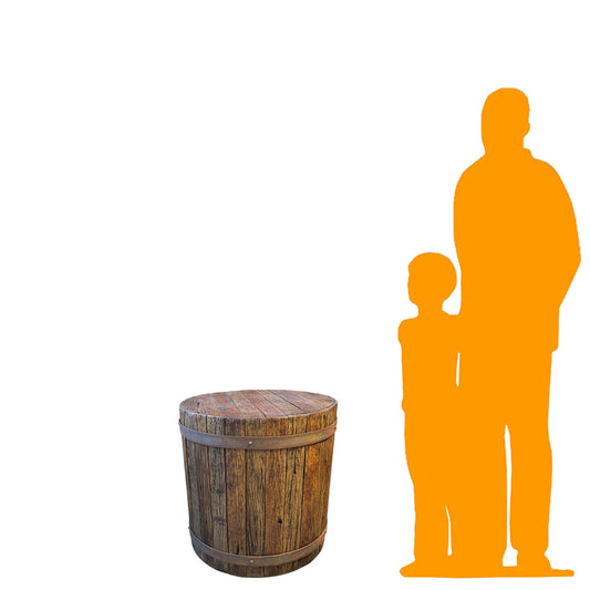 Medium Pirate Side Table Barrel