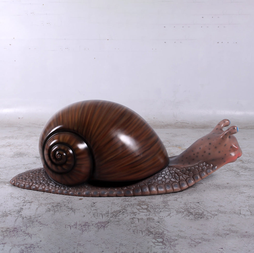Garden Snail Life Size Statue A0898-140066-H