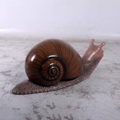 Garden Snail Life Size Statue A0898-140066-H