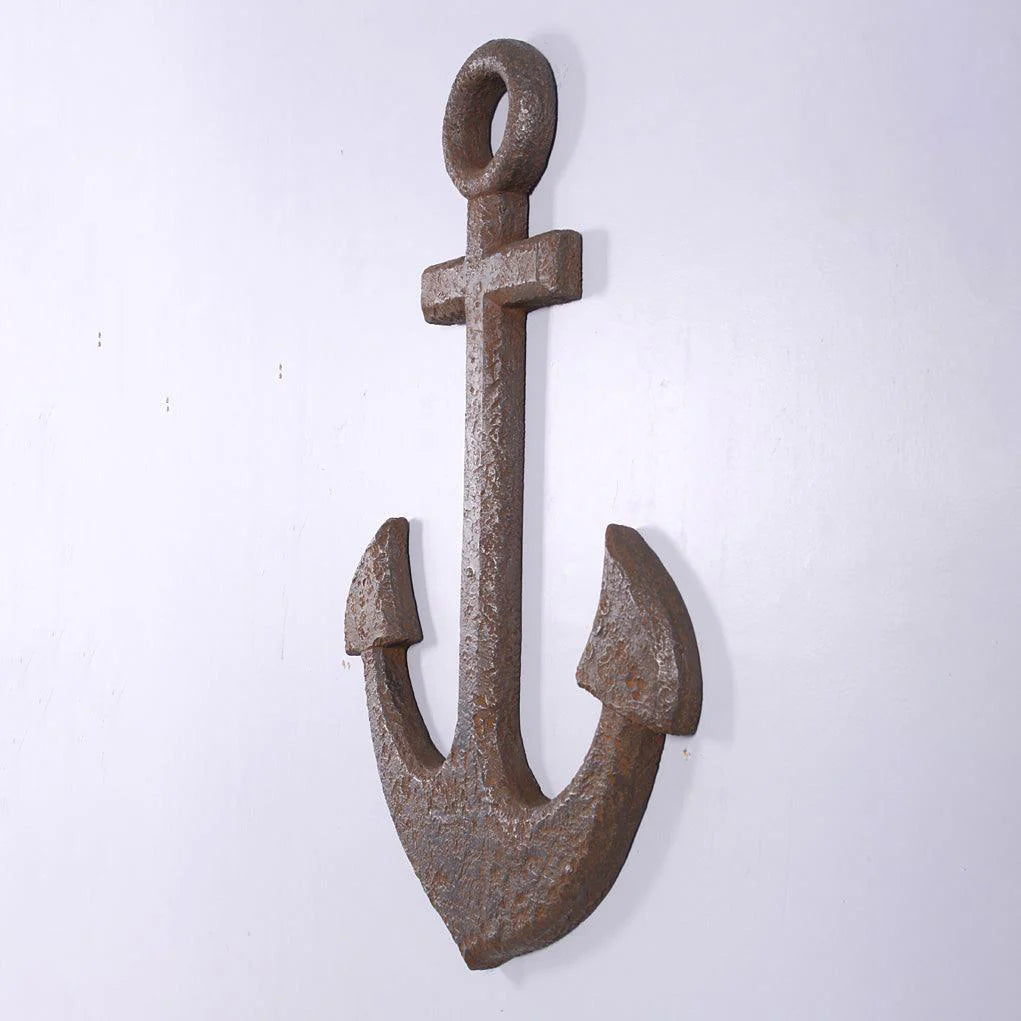 Rustic Anchor Statue