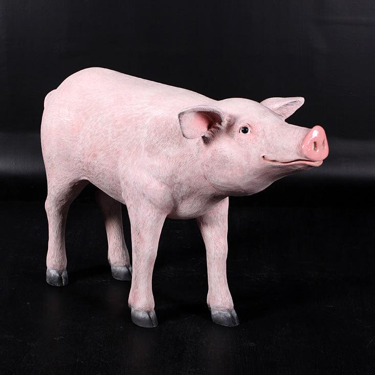 Walking Baby Pig Statue - LM Treasures Prop Rentals 