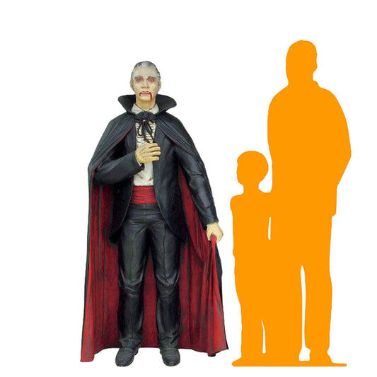 Dracula Vampire Life Size Statue