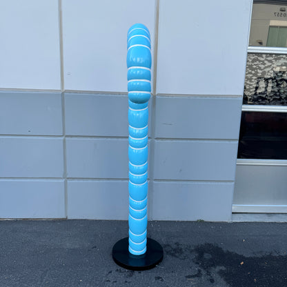 Large Blue Cushion Candy Cane Statue S0287B-150009-H