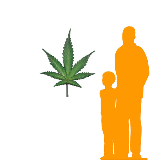 Cannabis Marijuana Weed Leaf Wall Decor