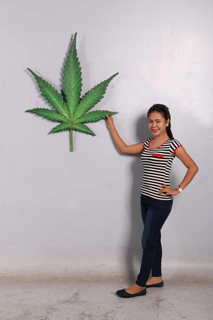 Cannabis Marijuana Weed Leaf Wall Decor