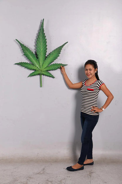 Cannabis Marijuana Weed Leaf Wall Decor
