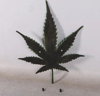 Cannabis Marijuana Weed Leaf Wall Decor