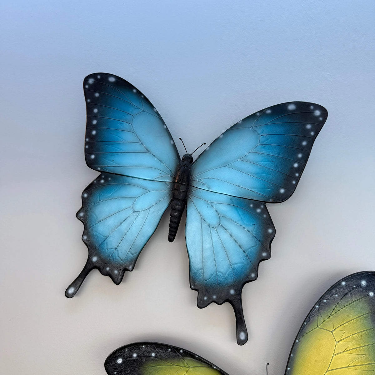 Hanging Blue Butterfly Statue A0753-150021-H