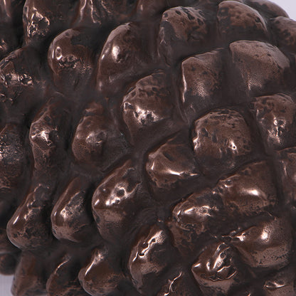 Large Pine Cone Decor Statue