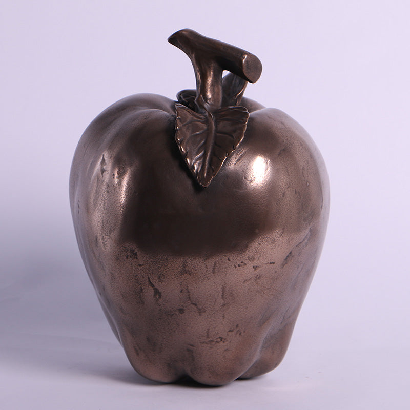 Bronze Apple Decor Statue