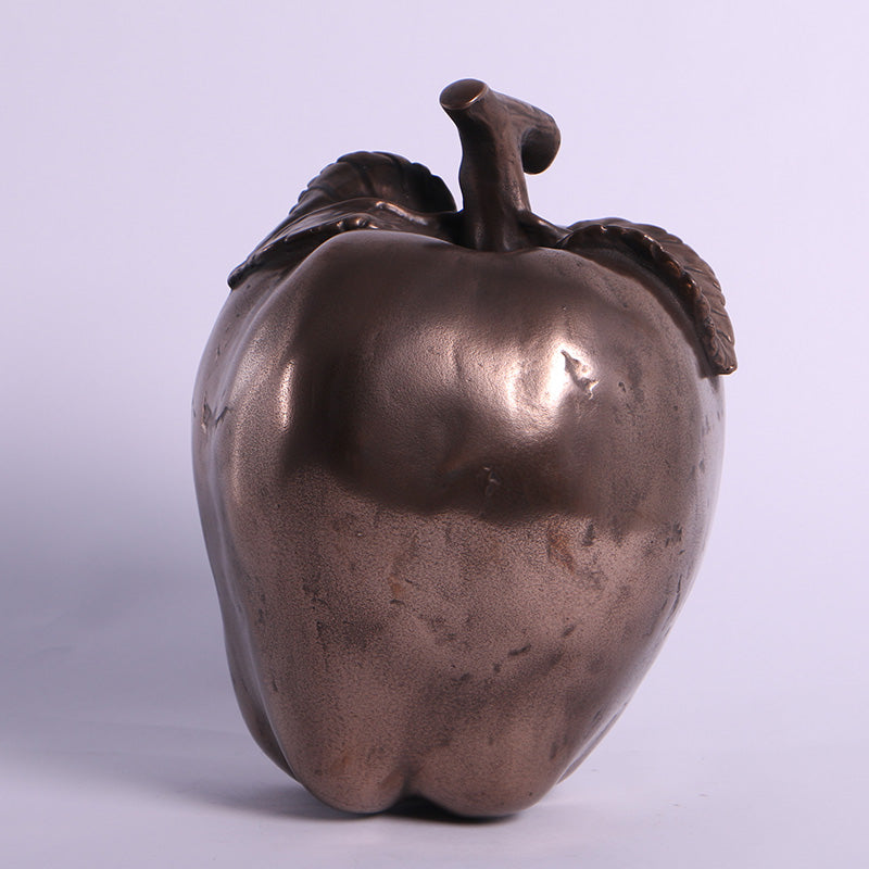 Bronze Apple Decor Statue