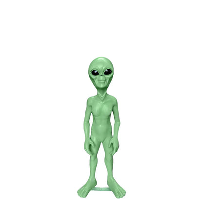 Green Extra Terrestrial Alien Statue LS221DTG-150328-H