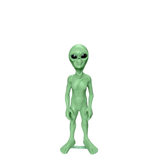 Green Extra Terrestrial Alien Statue LS221DTG-150328-H