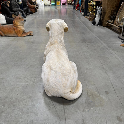 Tan Laying Labrador Life Size Statue A0508T-150251-H