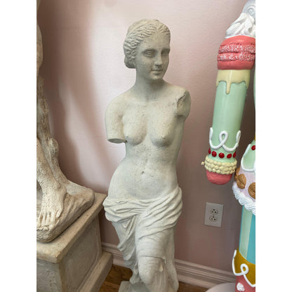 Stone Venus De Milo Statue - LM Treasures Prop Rentals 