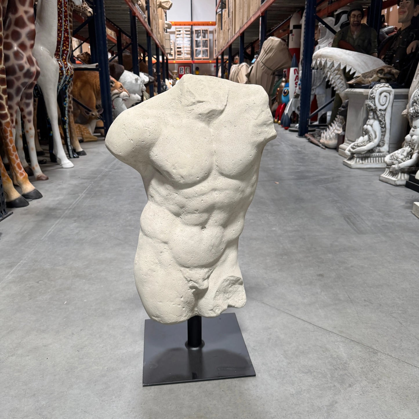 Andrea Stone Torso Statue M0125-150277-H