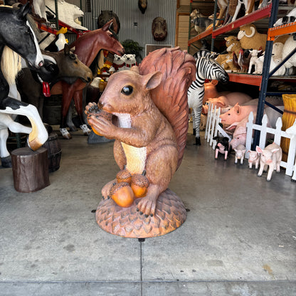 Large Squirrel Statue