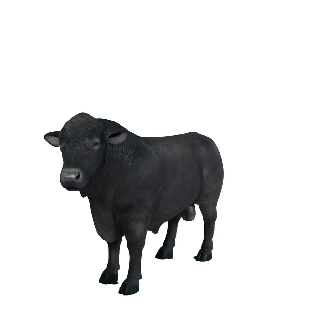 Black Angus Bull Cow Statue - LM Treasures Prop Rentals – LM Treasures ...