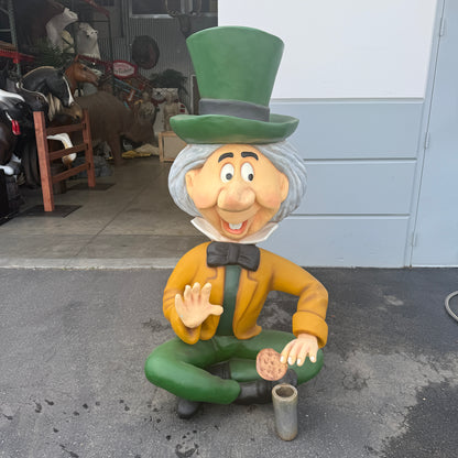 Large Sitting Mad Hatter Statue